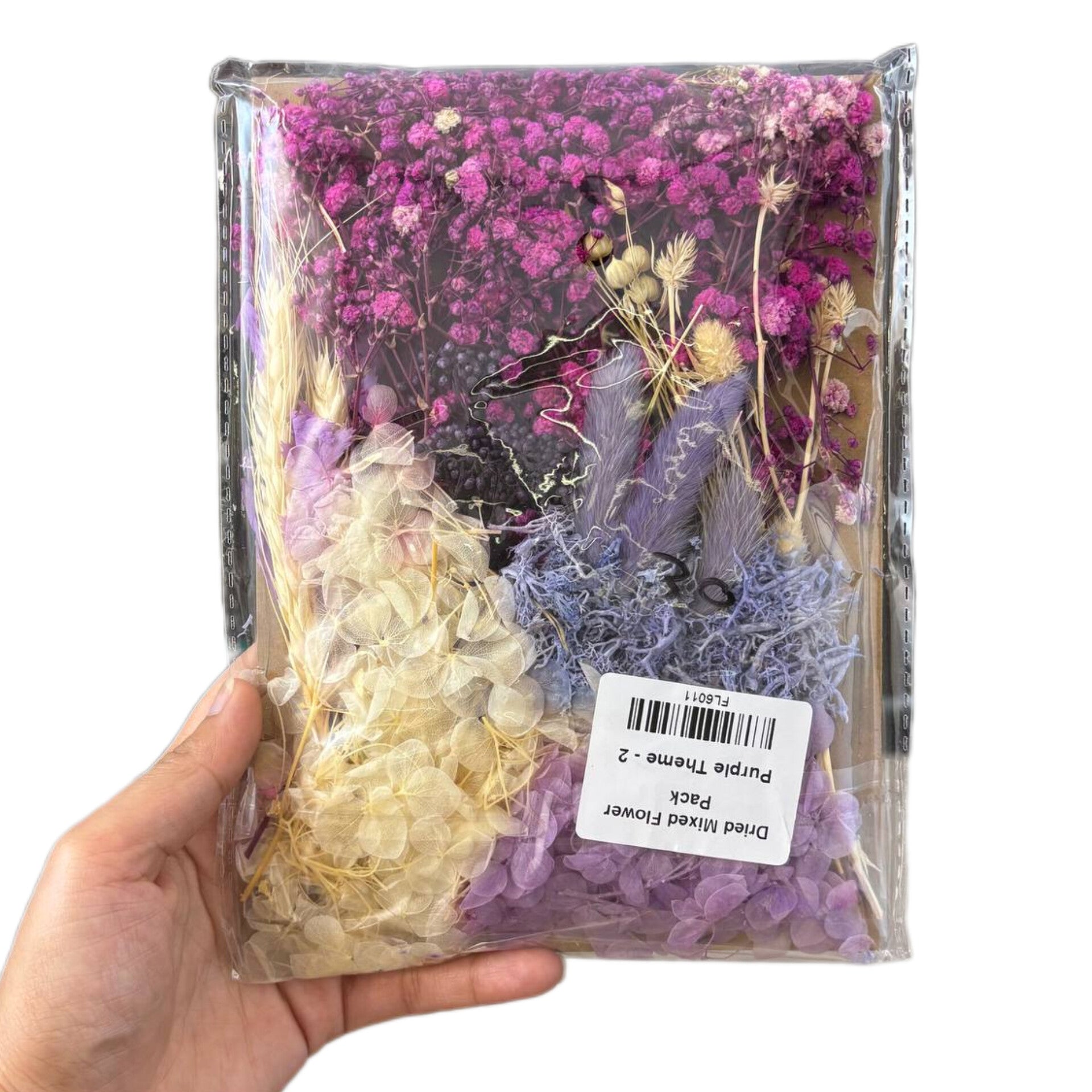 Mix Dry Flower Sheet - A8 Tulsi Resin Store