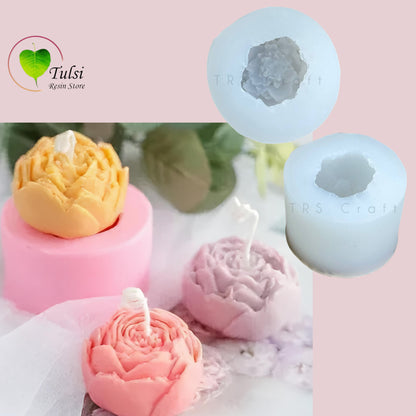 Flower Mould (A15) - Peony Bud (HM) - - Tulsi Resin Store