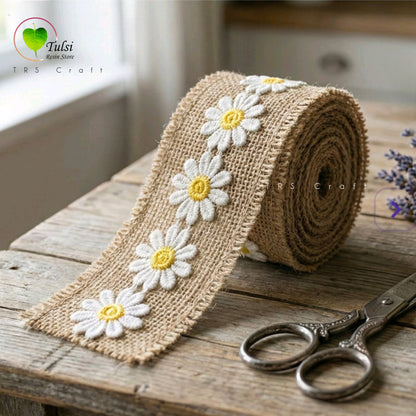 Jute Lace (A) - With Daisy