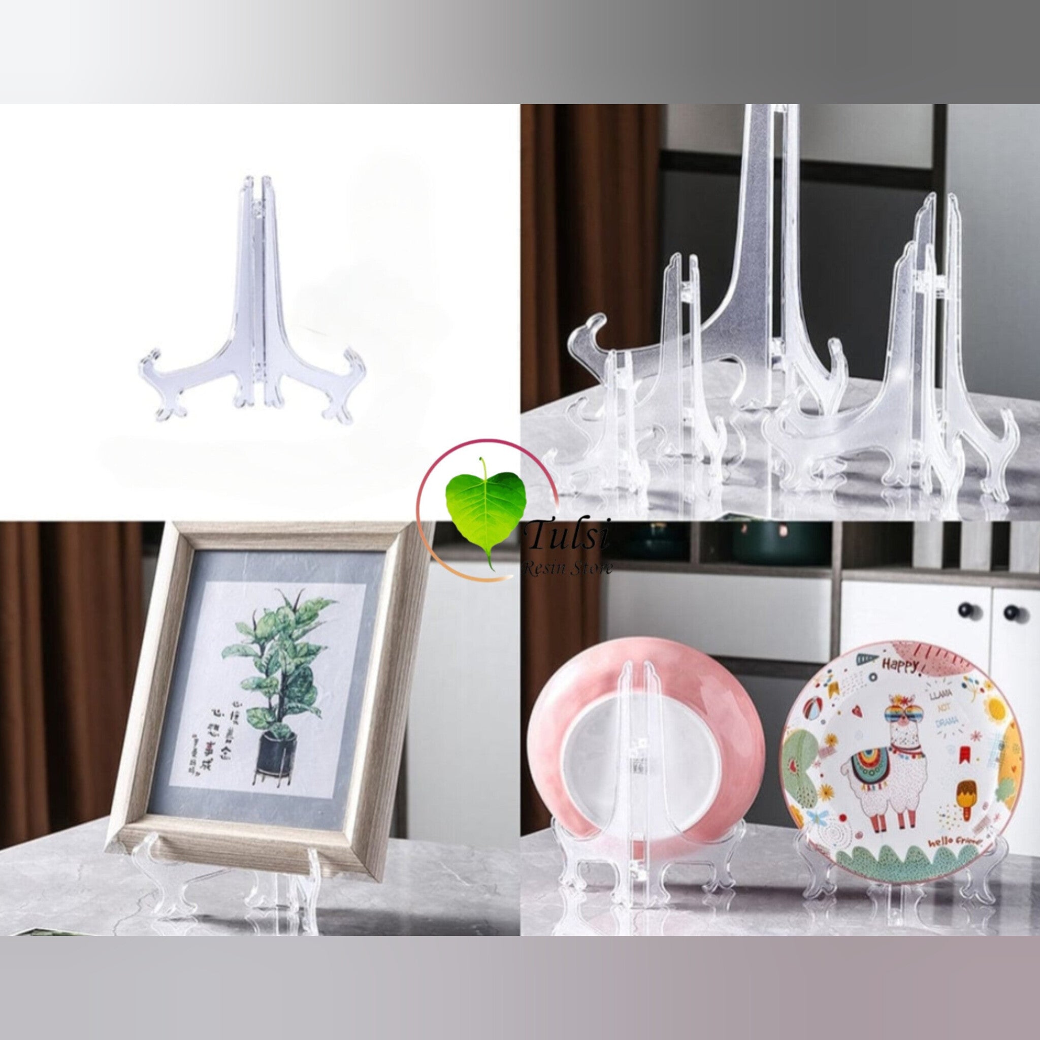 Plastic Clock Stand