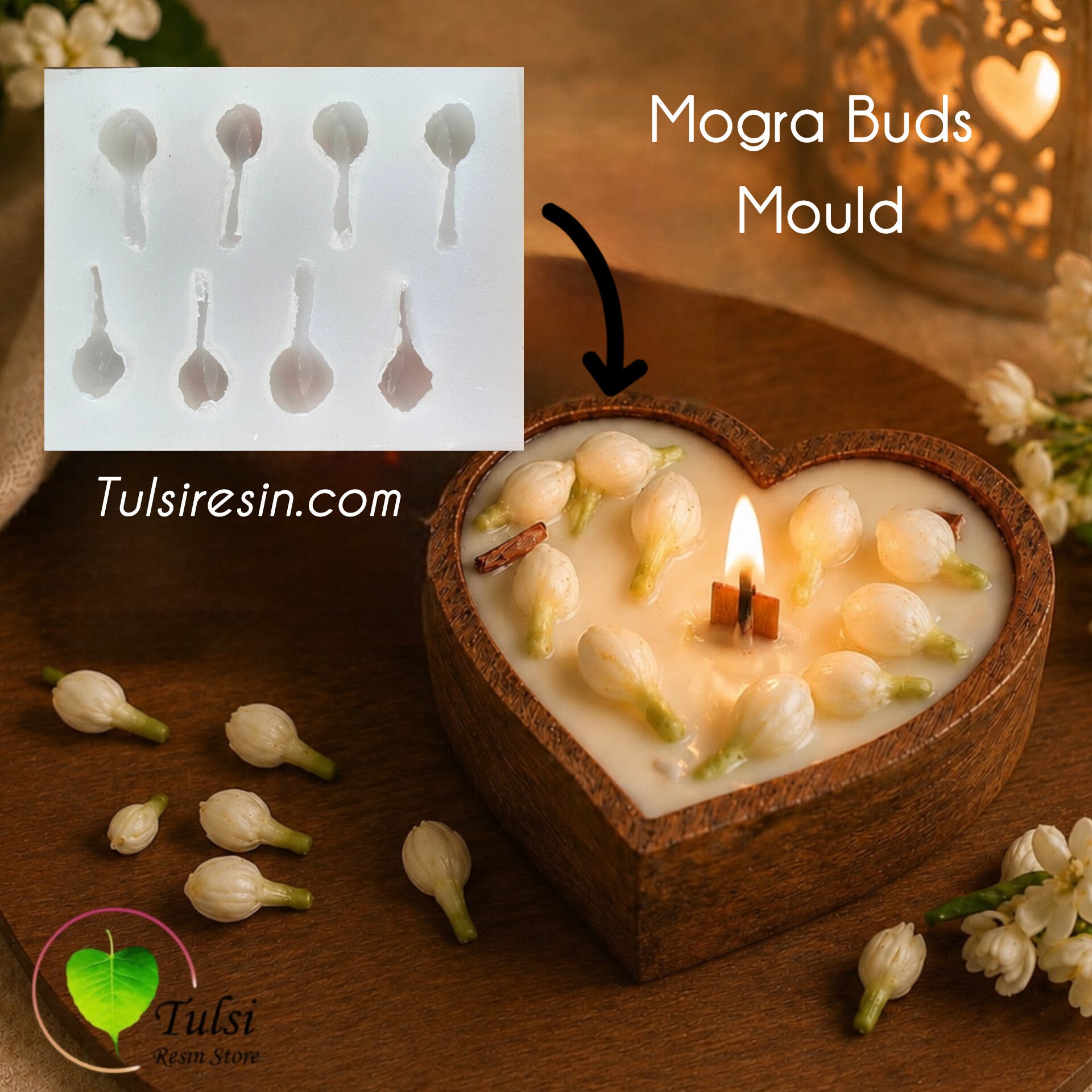 Flower Mould (A27) - Mogra Buds (HM)