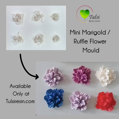 Flower Mould (A30) - Mini Ruffle (HM)