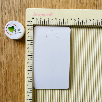 Keychain Cards - White Tulsi Resin Store