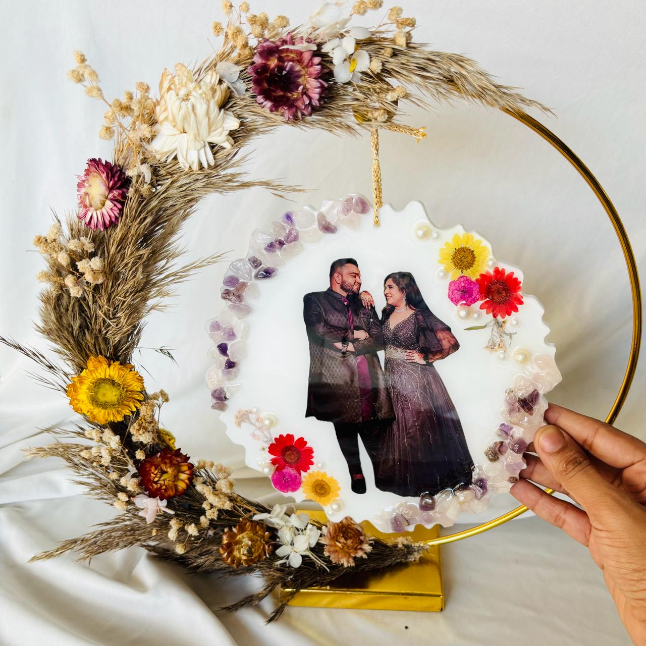 DIY Hanging Hoop Calender Frame Kit Tulsi Resin Store