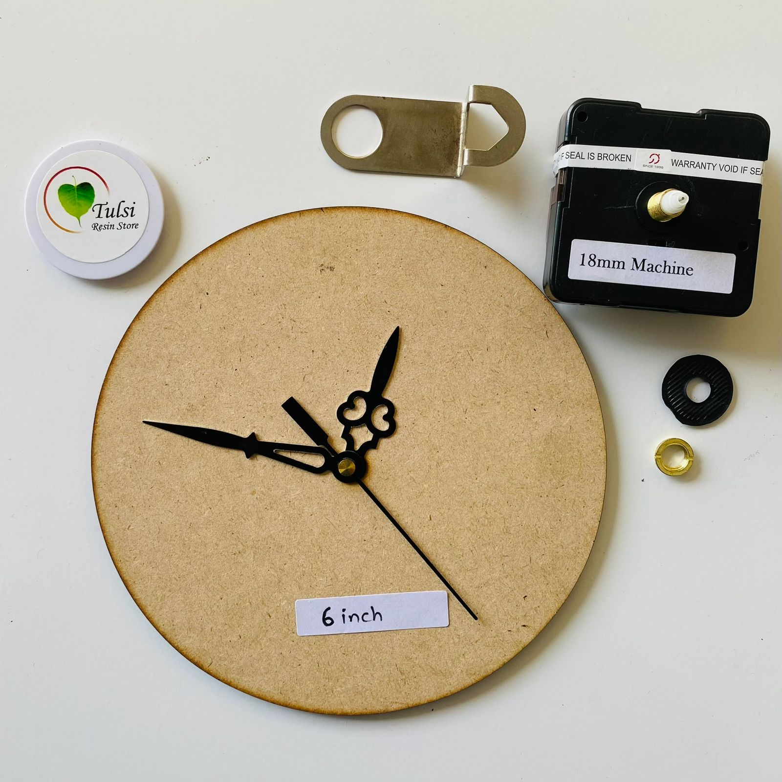MDF Clock Set
