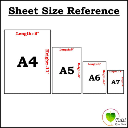 Custom Gold Metal Sticker Sheet Tulsi Resin Store