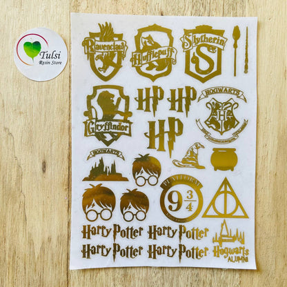 Metal Sticker - A6 Harry Potter Tulsi Resin Store