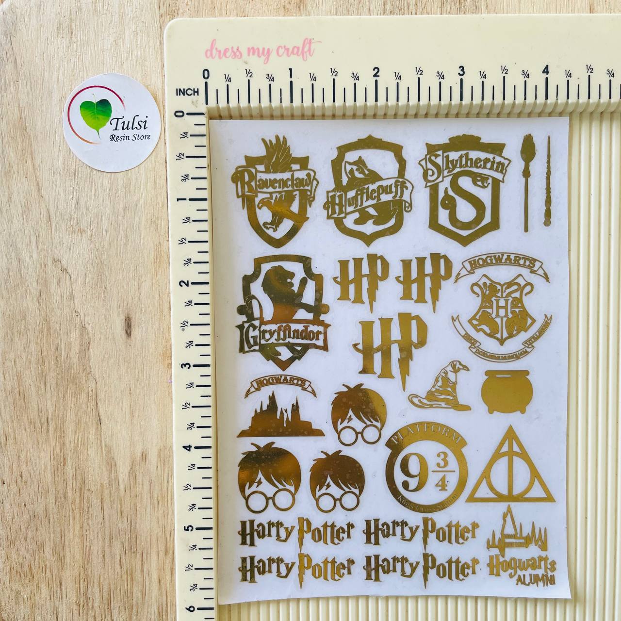 Metal Sticker - A6 Harry Potter Tulsi Resin Store