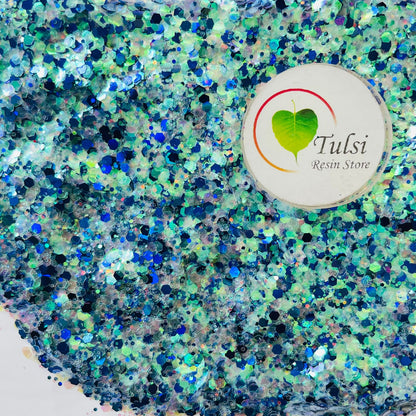 Combiglits - Mirror Blue tulsiresin