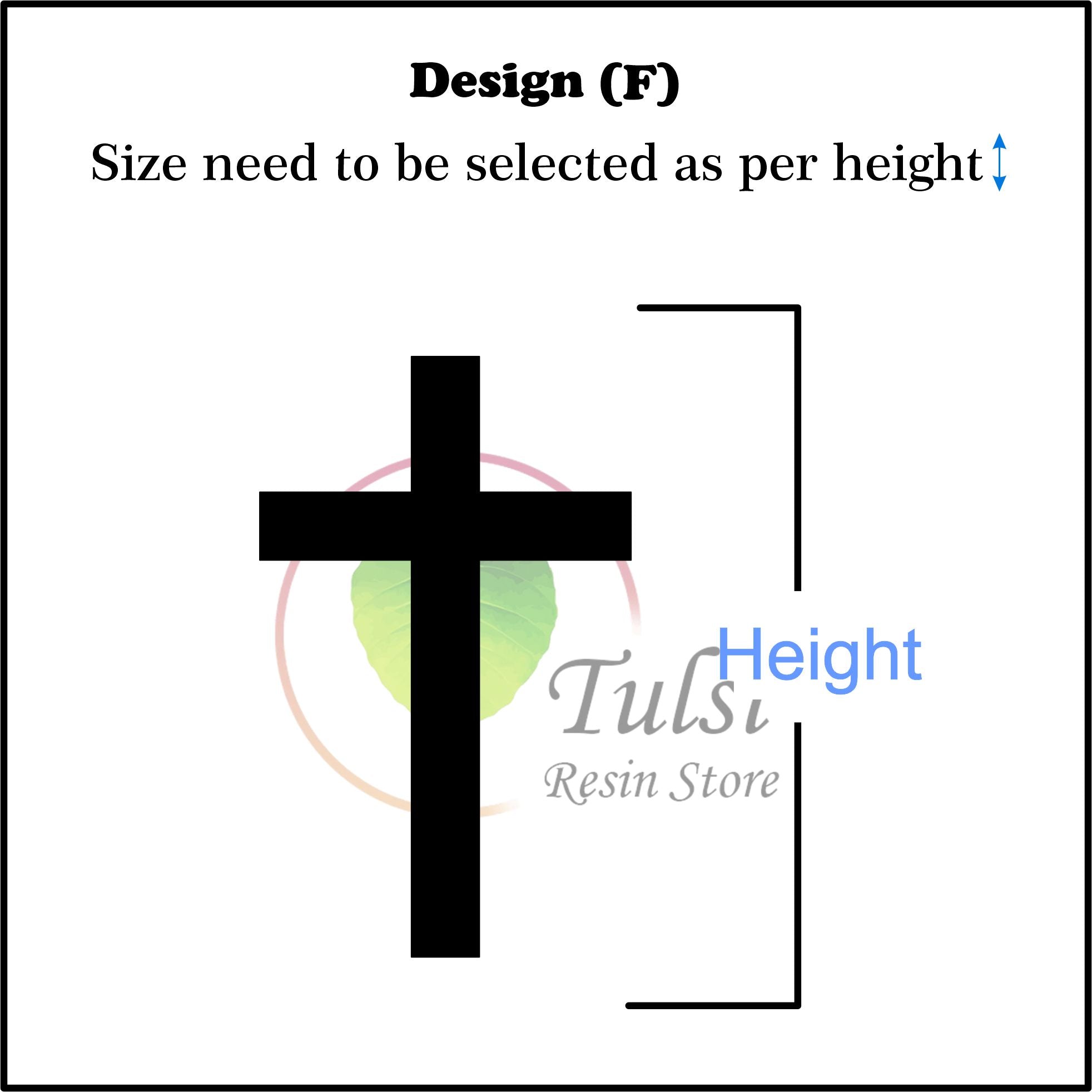 Custom Acrylic -  Christian Cross Logo
