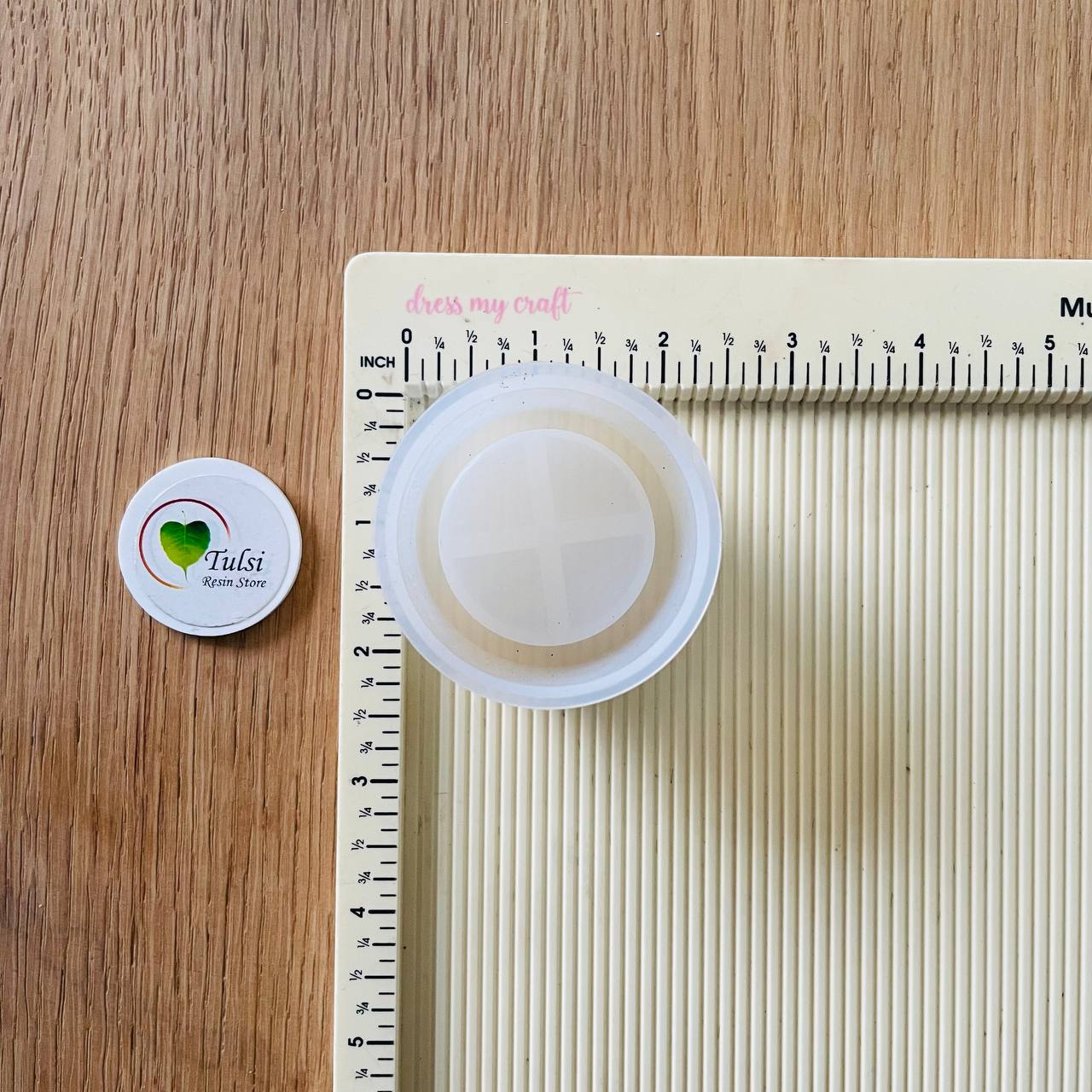 Round T-light holder Mould Tulsi Resin Store