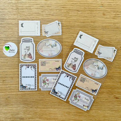 Scrapbook Sticker (E) Tulsi Resin Store