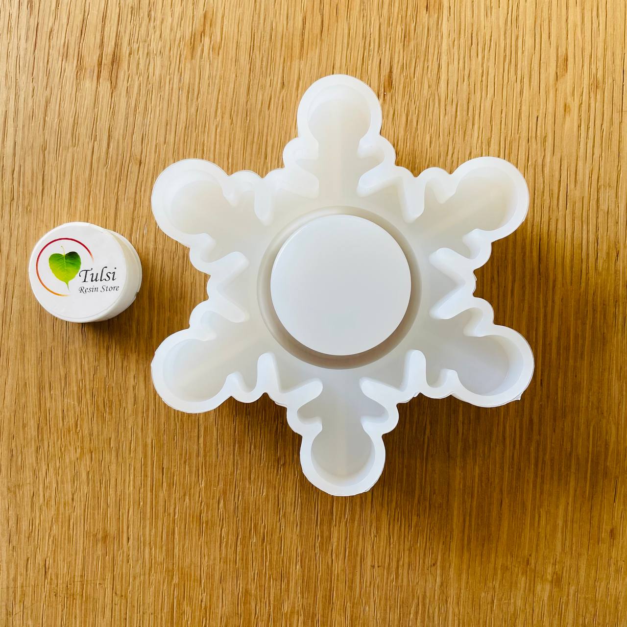 Snowflakes T-Light Holder Mould (B)