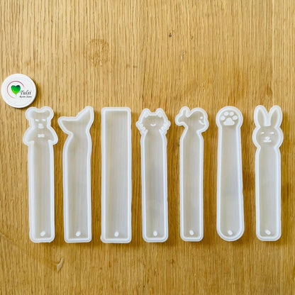 Thin Designer Bookmark Mould Set