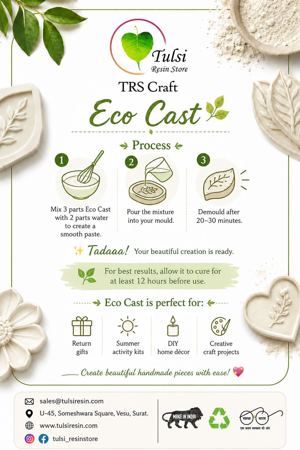 TRS Eco Resin Casting Powder