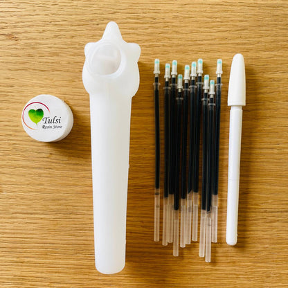 Unicorn Pen Mould + Refill Tulsi Resin Store