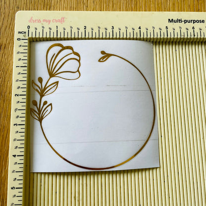 Vinyl Sticker - Ring Design (A) - - Tulsi Resin Store