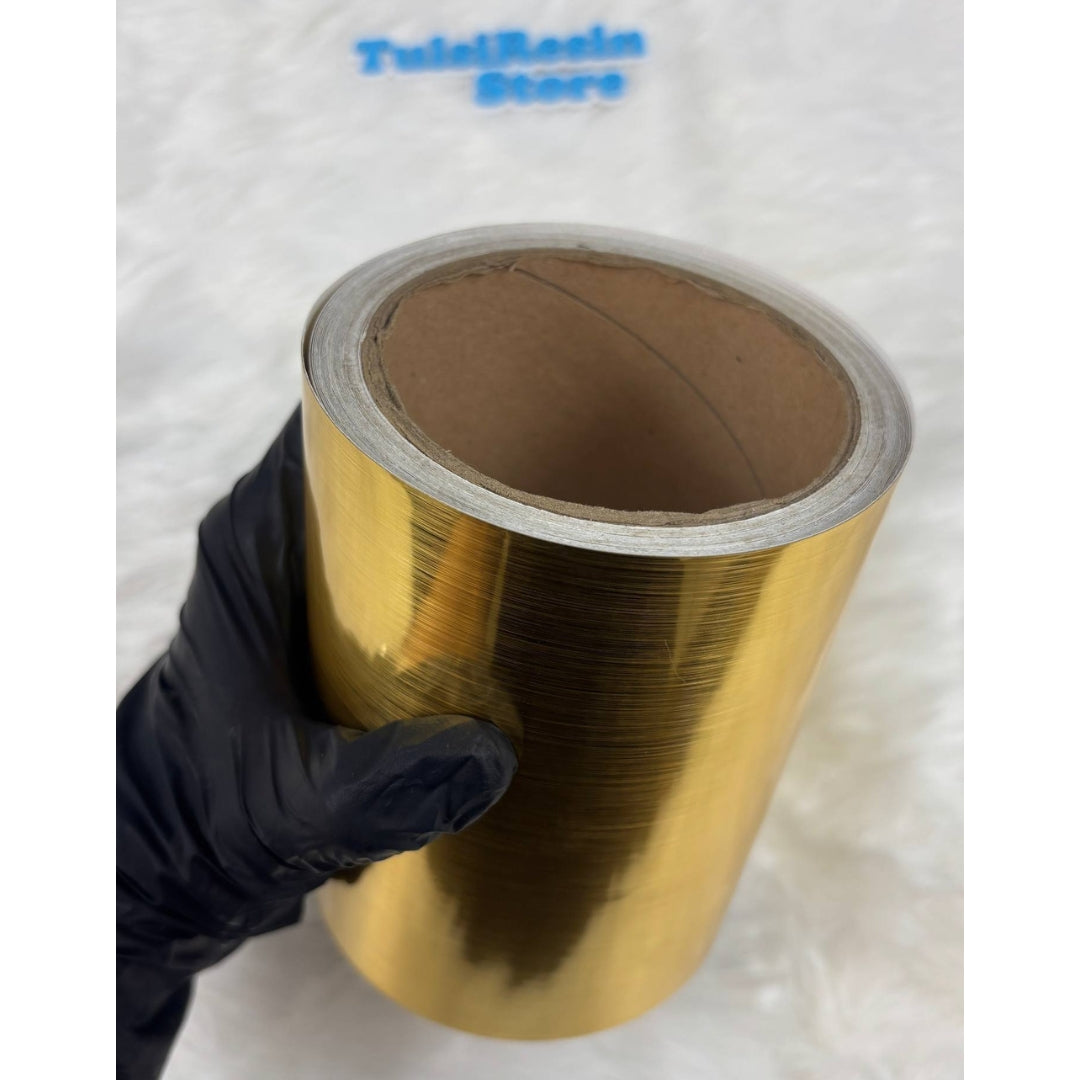 Vinyl Sticker Roll - Metallic Gold