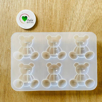 Bear Mould Set of 2 Tulsi Resin Store