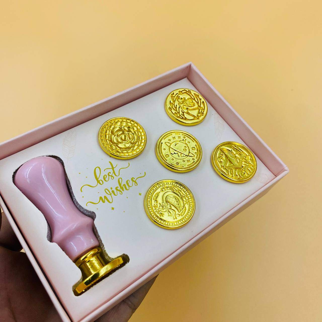 Wax Seal Stamp Pack - Set of 6 Tulsi Resin Store