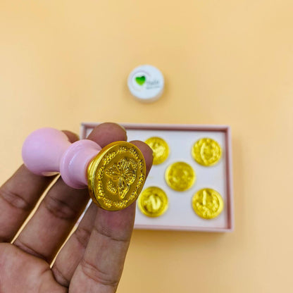 Wax Seal Stamp Pack - Set of 6 Tulsi Resin Store