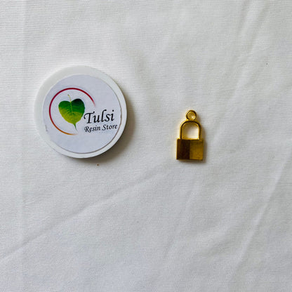 Metal Lock Charm