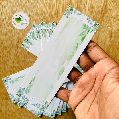 Rakhi Card With Transparent Bags (B) - - Tulsi Resin Store