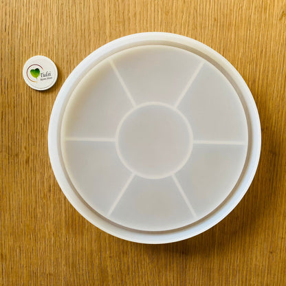 8" Round Mould Tray With Boundry