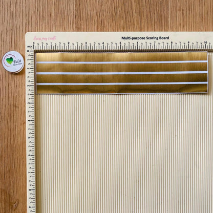 Vinyl Sticker - Borders - 10 Inch Gold - Tulsi Resin Store