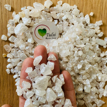 Silver Dyed Crystal tulsiresin