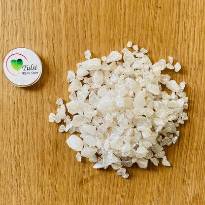 Silver Dyed Crystal tulsiresin