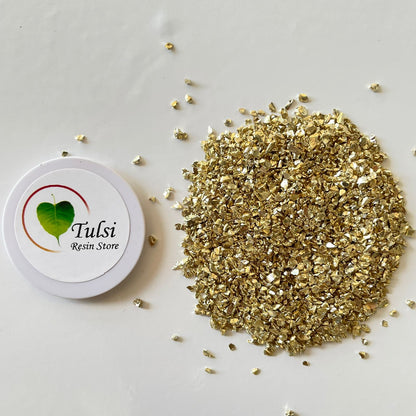 Raw Gold Granules tulsiresin