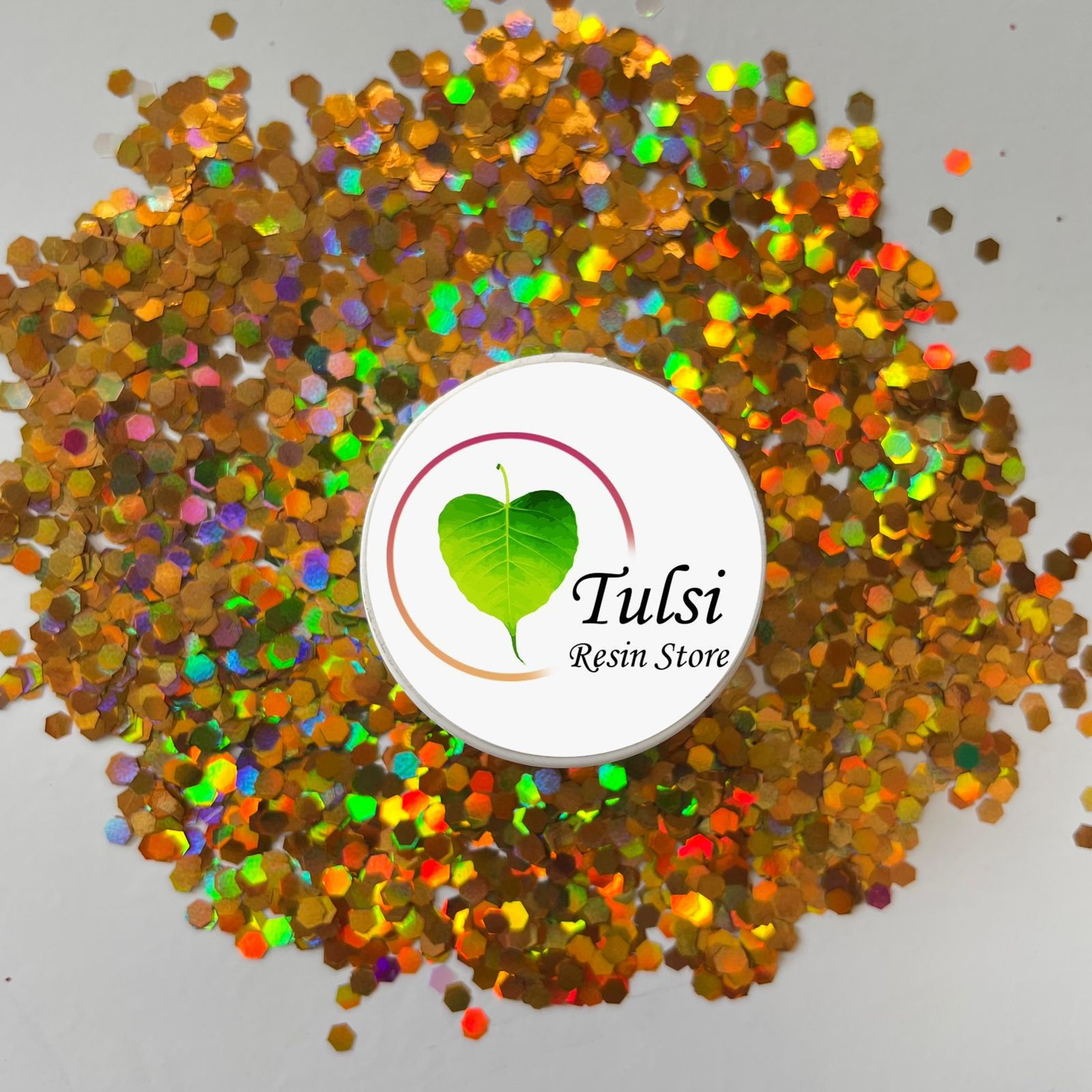 Shaded Chunks - Gold - - tulsiresin