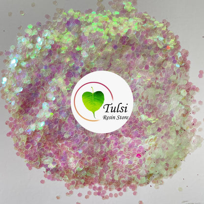 Shaded Chunks - Milky Rainbow tulsiresin