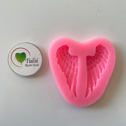 Pink Angel Wings Mould