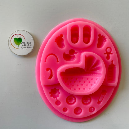 Pink Baby Elements Mould (A)