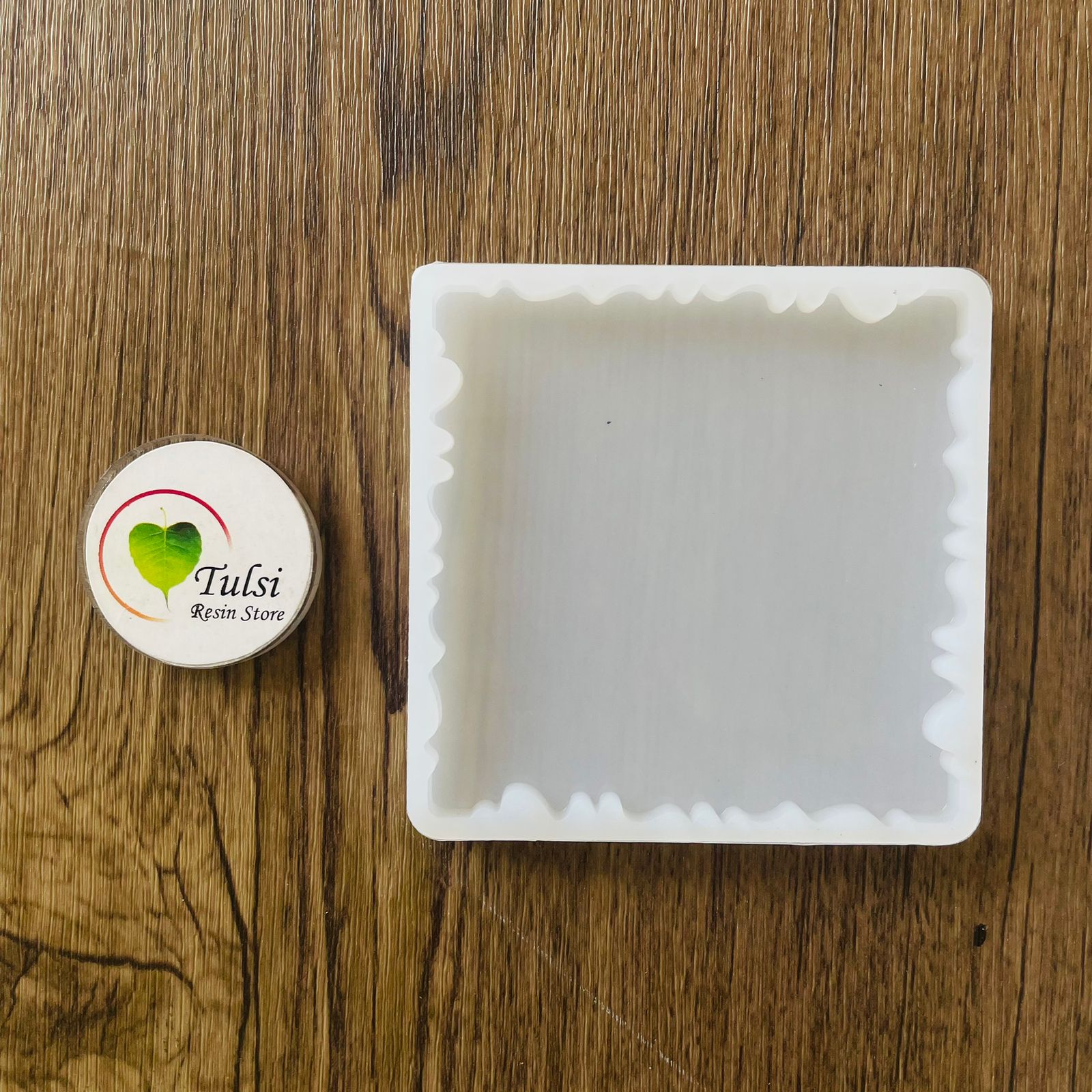 Small Square agate Mould Tulsi Resin Store