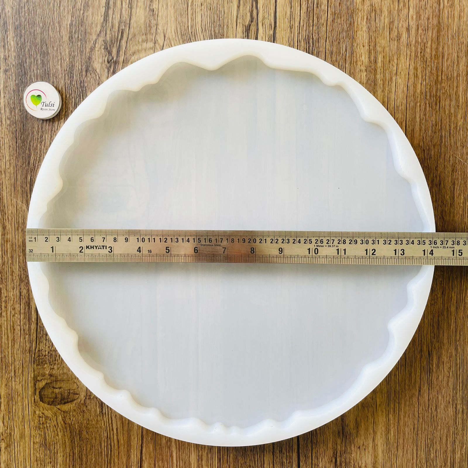 14" Agate Round Tray Mould