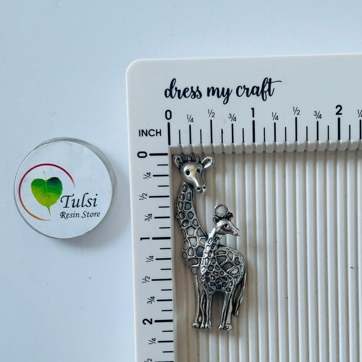 Silver Charm - Giraffe Tulsi Resin Store