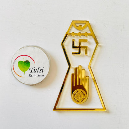 Custom Acrylic - Jain Logo (B) Tulsi Resin Store