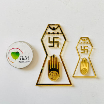 Custom Acrylic - Jain Logo (B) Tulsi Resin Store