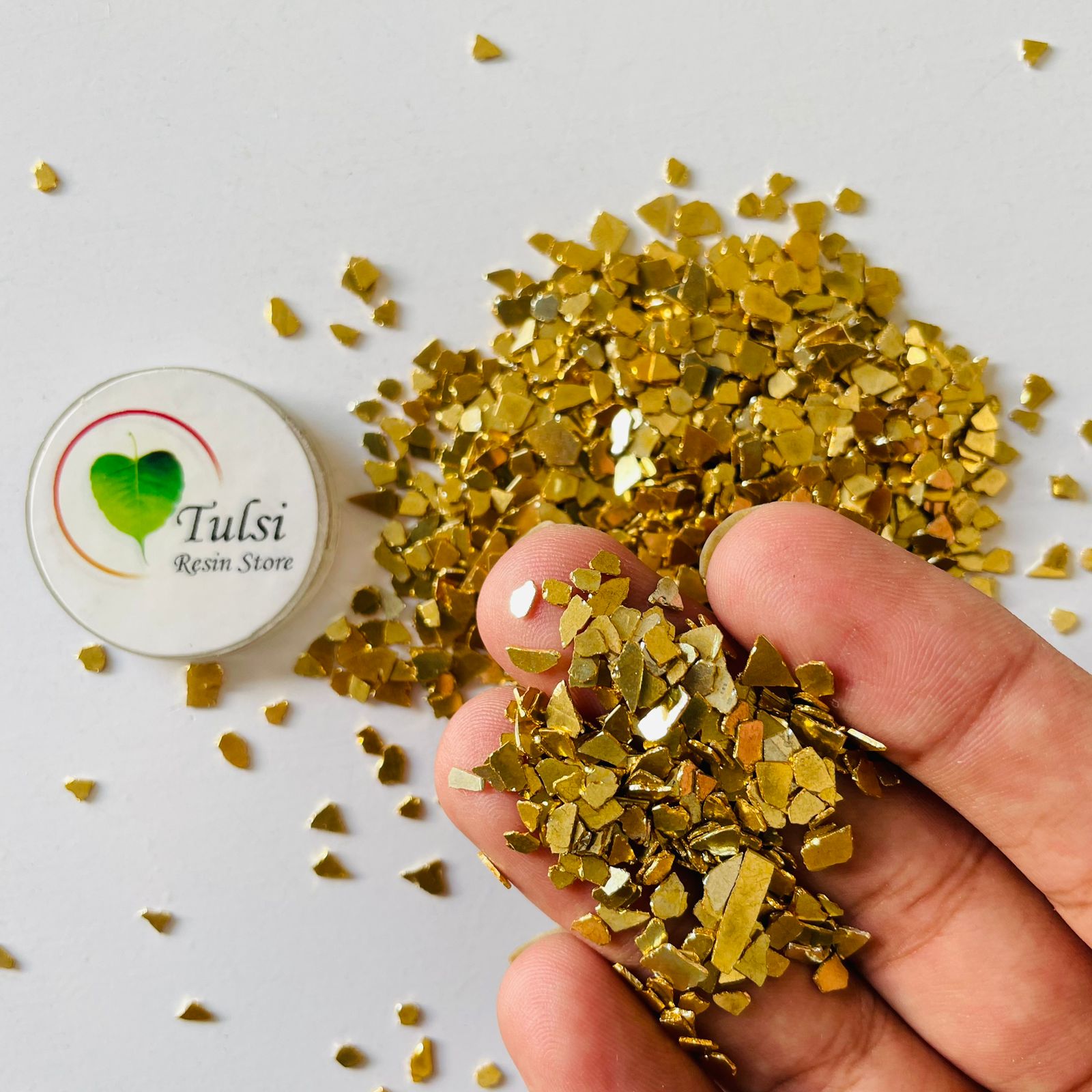 Chip Crystal - Gold - - tulsiresin