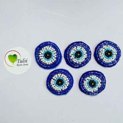 Evil Eye Patch - Small Blue