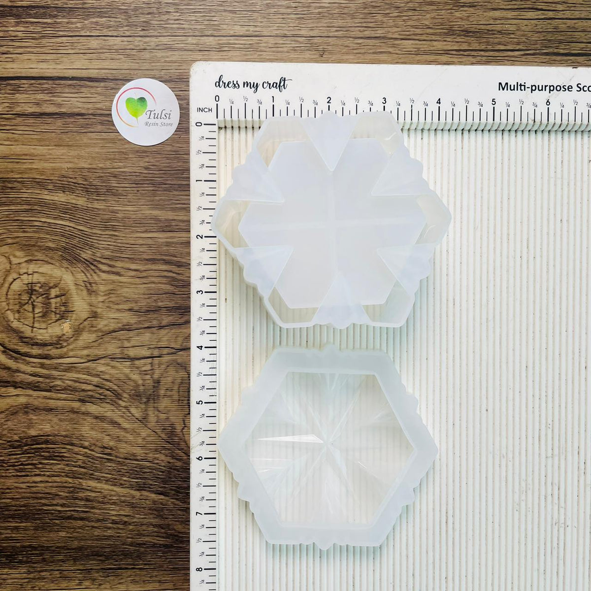 Storage Box Mould (I) - Snowflake Tulsi Resin Store