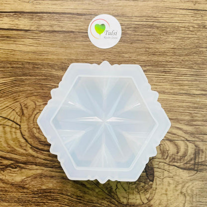 Storage Box Mould (I) - Snowflake Tulsi Resin Store