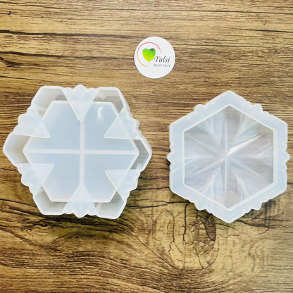 Storage Box Mould (I) - Snowflake Tulsi Resin Store