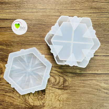 Storage Box Mould (I) - Snowflake Tulsi Resin Store
