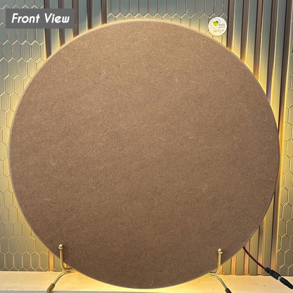 LED Light MDF Base (002) - Round