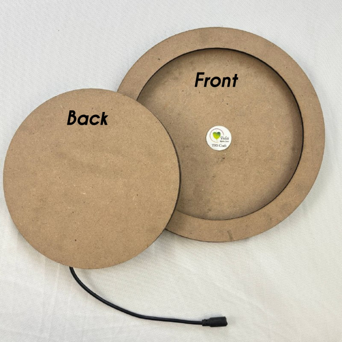 MDF Moon Lamp Base (B) - 3 layer