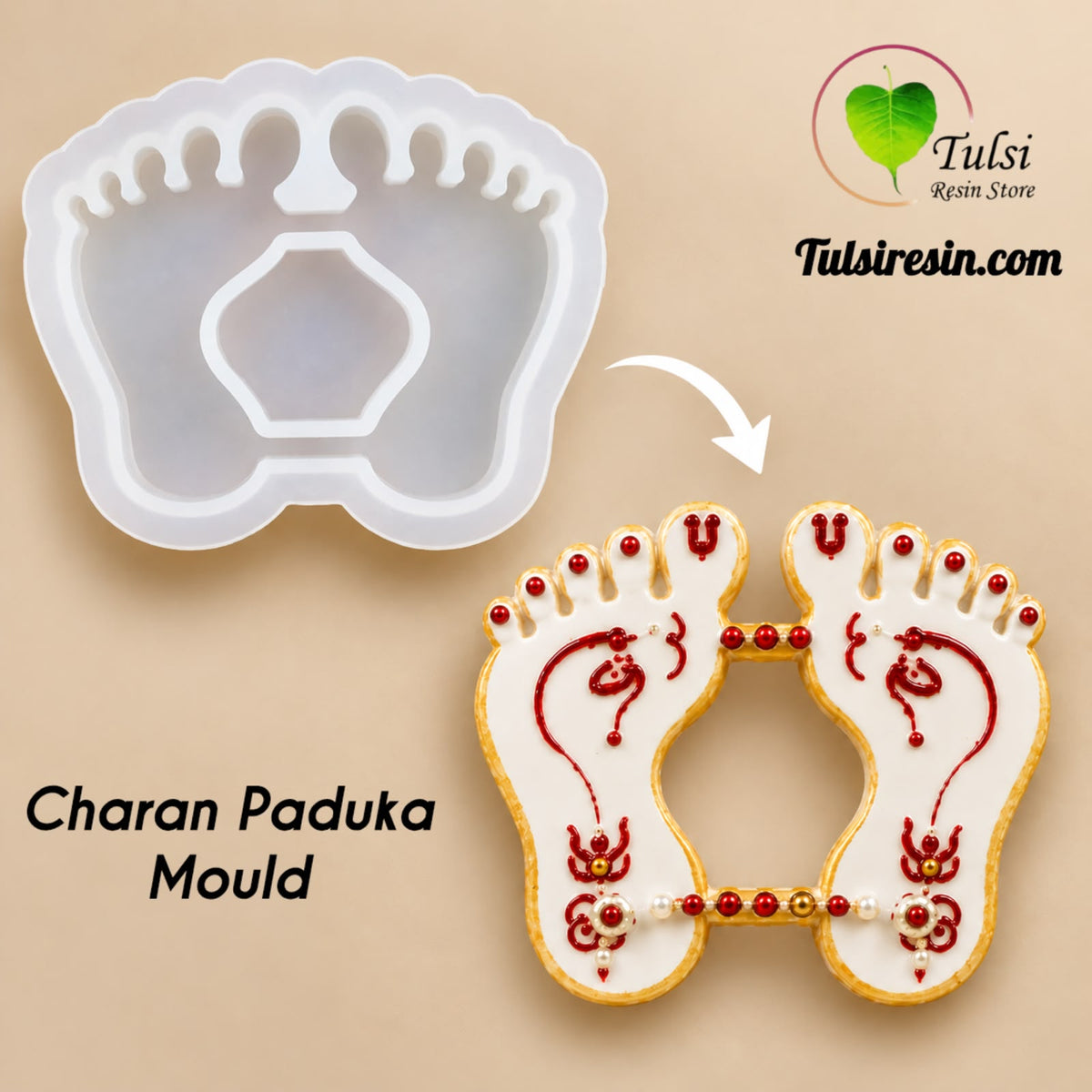 Charan Paduka Mould